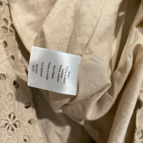 Tan Lace Talbot Dress - Size 4 - Picture 3 of 5